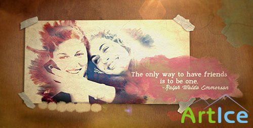 Watercolor Quotes Portrait - Project for After Effects (Videohive)