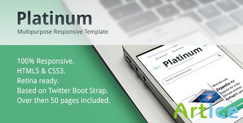 ThemeForest - Platinum - Multipurpose Responsive Template - RIP