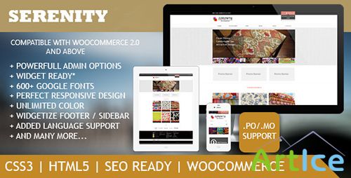 ThemeForest - Serenity v1.0 - Premium Wordpress eCommerce Theme