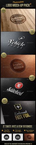 GraphicRiver - Photorealistic Logo Mock-Up Pack 2 - 1984512