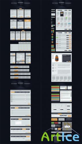 Zephirro UI Mobile Set