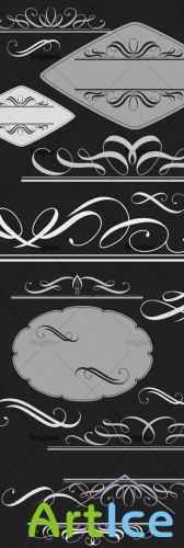 Photoshop Brushes Ornamental Set 57