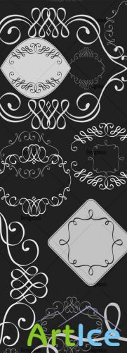 Photoshop Brushes Ornamental Set 58