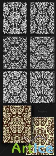 Seamless Patterns Vector Pack 143