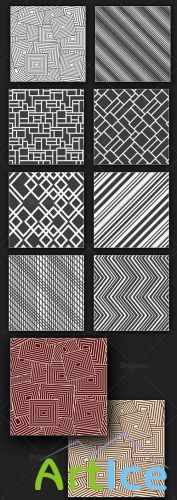 Seamless Patterns Vector Pack 162