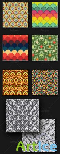 Seamless Patterns Vector Pack 163