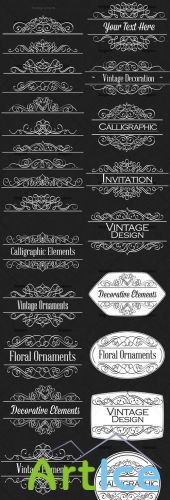 Ornamental Floral Vector Pack 158