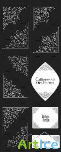 Ornamental Floral Vector Pack 160