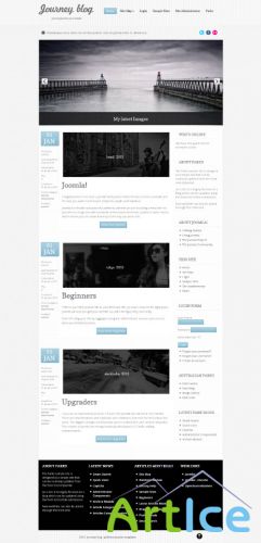 Journey Blog 2 Joomla 3.0 Template