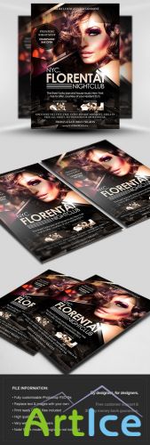 Florentai Flyer/Poster PSD Template