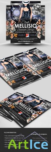 Mellisio Flyer/Poster PSD Template