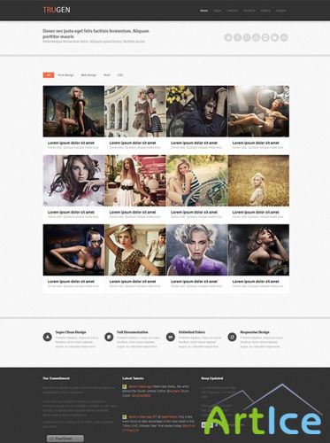 DreamTemplate - trugen - Responsive Website Template