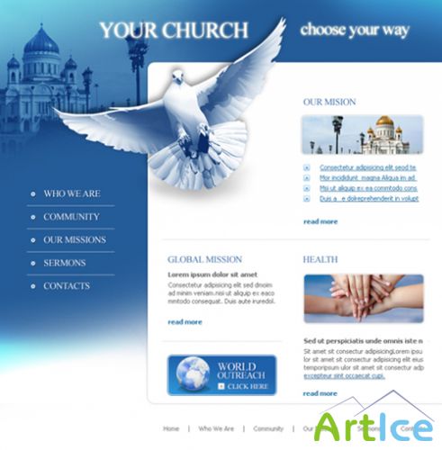 DreamTemplate - Flash - Social & Holidays - 3545 - You Church