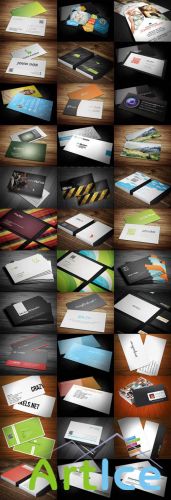 40 Business Card Templates PSD