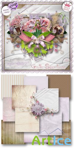 Scrap Set - Gentle Sweetness PNG and JPG Files