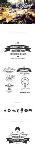 Environmental Logo Vector Templates