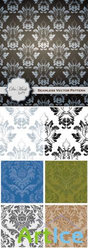 Damask Vector Patterns