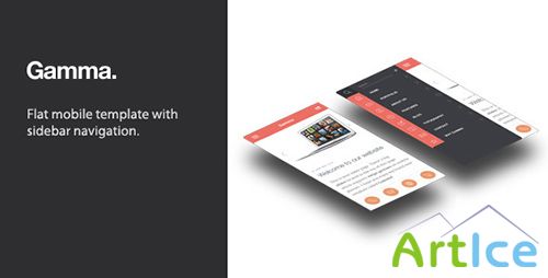 ThemeForest - Gamma - Mobile Retina | HTML5 and CSS3 - RIP