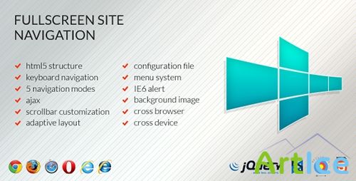 CodeCanyon - Fullscreen Site Navigation