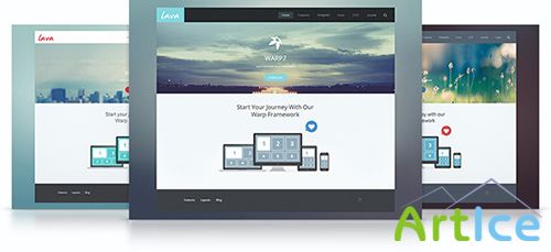 YooTheme - YT Lava v1.0.0 - Template For Joomla 2.5 & 3.1