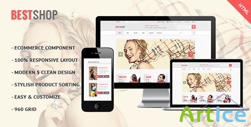 ThemeForest - Bestshop E-commerce HTML Template - RIP