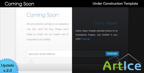 ThemeForest - Coming Soon v2.1 - FULL