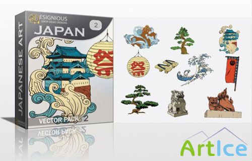 Japan Photoshop Vector Pack 2