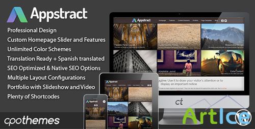 ThemeForest - Appstract v1.0 - Portfolio & Photography Theme