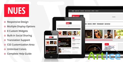 ThemeForest - Nues | Magazine Theme