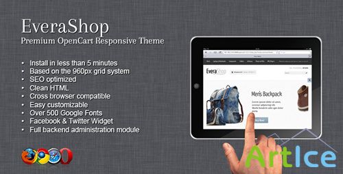 ThemeForest - EveraShop Premium OpenCart Responsive Theme