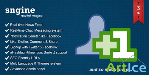 CodeCanyon - Sngine v1.1 - Social Engine Platform