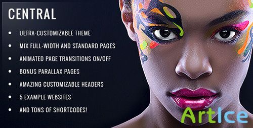 ThemeForest - Central v1.3.1 - Versatile, Multi-Purpose WordPress Theme