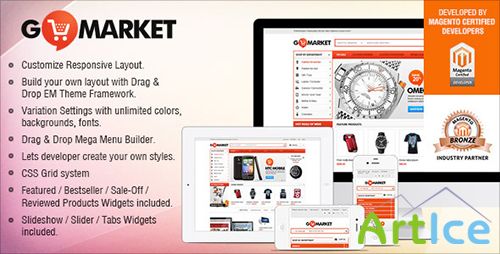 ThemeForest - Gala GoMarket v1.0.8 - revision 661 - Supermarket vs. Simple Store Theme