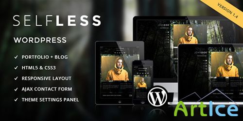 ThemeForest - Selfless v1.4 - A One Page WordPress VCard Theme