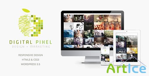 TemPlaza - Digital Pixel v1.1 - Responsive WordPress Template