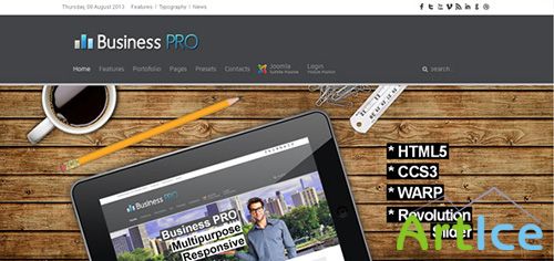 DHTheme - Business PRO Joomla Theme for v2.5 - v3.0