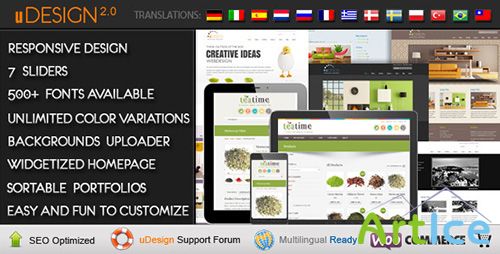 ThemeForest - U-Design v2.0.1 WordPress Theme