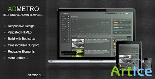 ThemeForest - Admetro - Responsive Admin Template - RIP