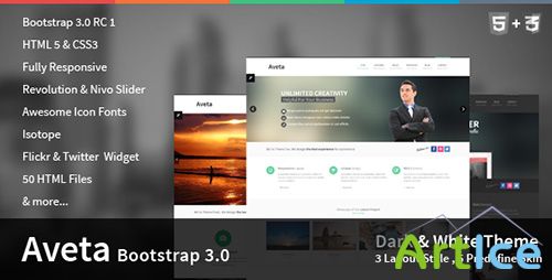 ThemeForest - Aveta - Responsive HTML5 Template - RIP