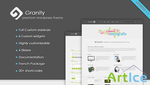 Mojo-Themes - Granity v1.1 - Corporate WordPress Theme - FULL