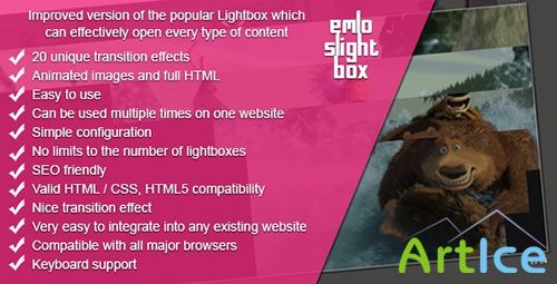 CodeCanyon - Lightbox With Transition Effects For HTML / Images - RIP