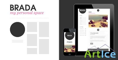 ThemeForest - Brada - Innovative Bootstrap Template - RIP