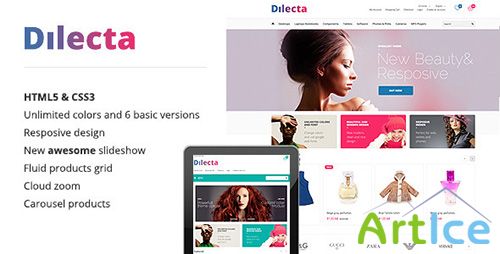 ThemeForest - Dilecta v1.6 - Responsive OpenCart Theme