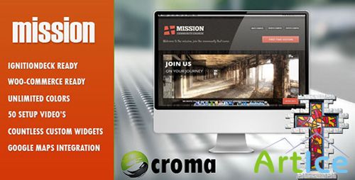 ThemeForest - Mission v1.0 - Crowdfunding and Commerce for Churches