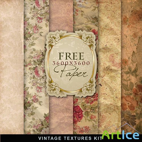 Textures - Old Vintage Backgrounds #152