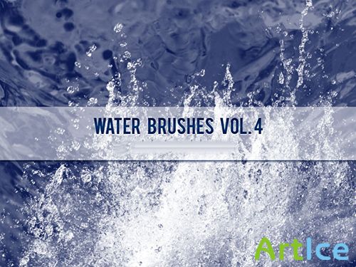 Water Brushes Vol. 4 for Photoshop