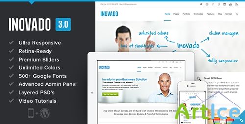 ThemeForest - Inovado v3.0 - Retina Responsive Multi-Purpose Theme