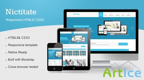 Mojo-Themes - Nictitate - Responsive HTML5 Template - RIP