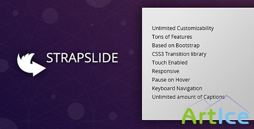 CodeCanyon - Strapslide - Responsive Bootstrap Slider Plugin - RIP