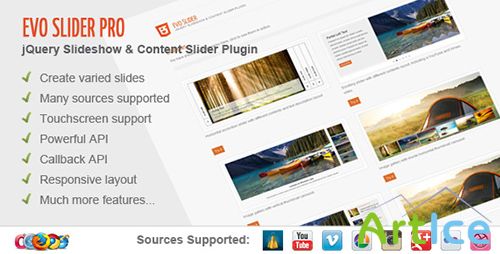 CodeCanyon - Evo Slider Pro v2.14 - jQuery Slider Plugin